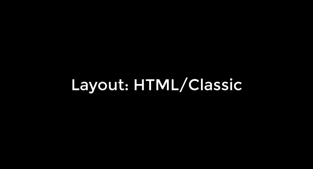 Visual Form Editor — HTML Layout